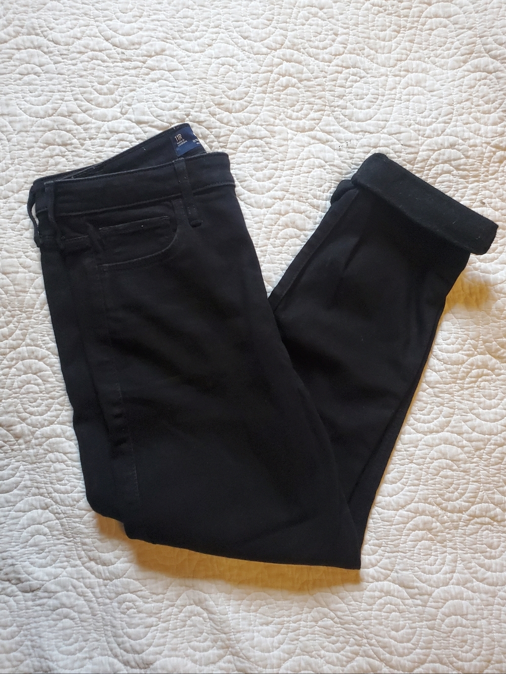 Ultra High Rise Skinny Ankle Black Soft Stretch Hollister Jeans Size 11 30 Waist